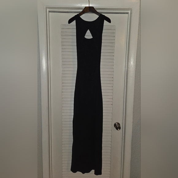 Tom Ford Black Knit Metallic Maxi dress Size XXS - Picture 13 of 16